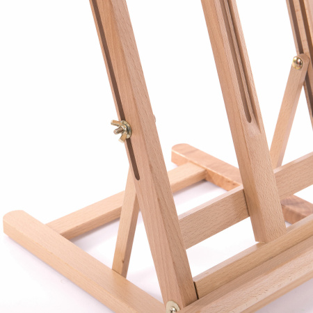 Мольберт настольный из бука, 27,5х97х32 см, высота холста 56 см, BRAUBERG ART CLASSIC, 192269 - Мольберты