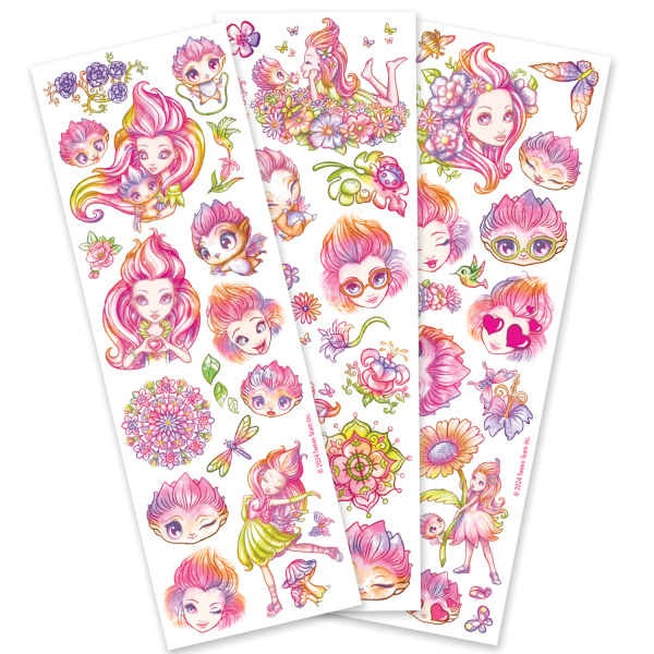 Серия Space: Набор для творчества - временные татуировки (3 листа) - Татуировки