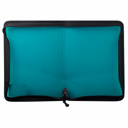 Папка на молнии пластиковая BRAUBERG "Income", А4, 325х230 мм, тонированная, 3 цвета ассорти, 224055 - Папки пластиковые на молнии