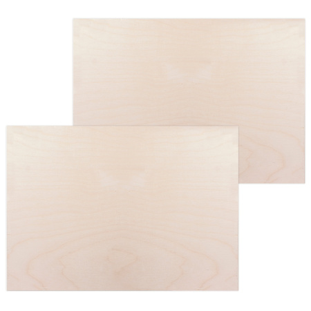 Заготовки деревянные для выжигания, выпиливания, росписи, А5, набор 2 штуки, ОСТРОВ СОКРОВИЩ, 150648 - Наборы для выжигания