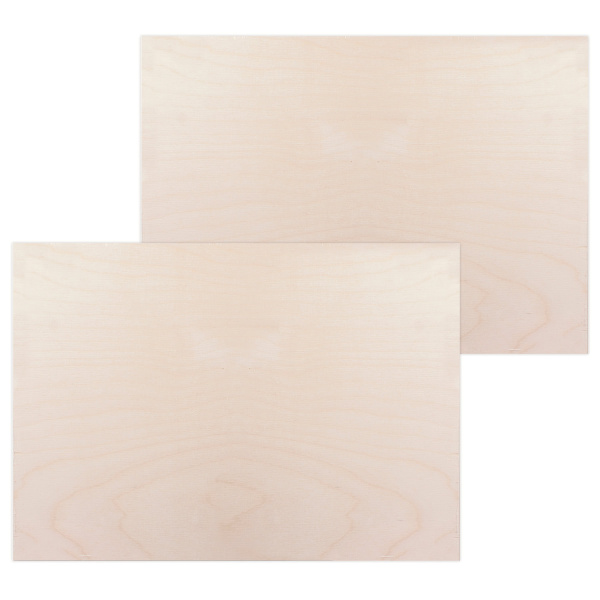 Заготовки деревянные для выжигания, выпиливания, росписи, А5, набор 2 штуки, ОСТРОВ СОКРОВИЩ, 150648 - Наборы для выжигания