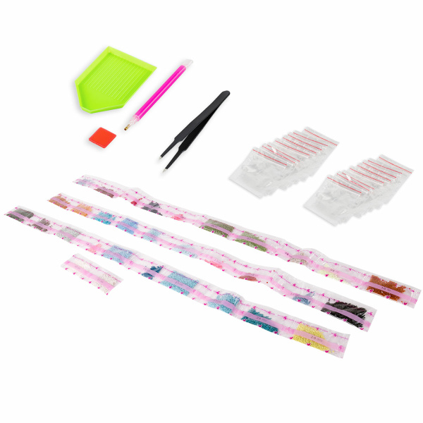 Картина стразами (алмазная мозаика) 30х40 см, ОСТРОВ СОКРОВИЩ "Солнце южного моря", без подрамника, 662567 - Алмазная вышивка