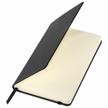 Ежедневник датированный 2024 А5 138x213 мм, BRAUBERG "Metropolis Special", под кожу, черный, 114963 - Ежедневники с покрытием "под кожу и ткань"