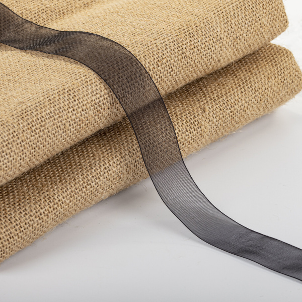 Лента органза ширина 25 мм, длина 30 м, черная, BRAUBERG, 591532 - Ленты для декора, рукоделия и упаковки подарков