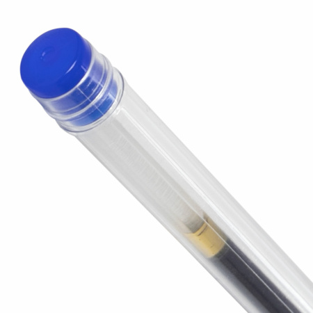 Ручки шариковые и гелевые STAFF "Basic ST-01", НАБОР 6 ШТУК, АССОРТИ, узел 0,7 мм, линия письма 0,35 мм, 144080 - Ручки шариковые неавтоматические