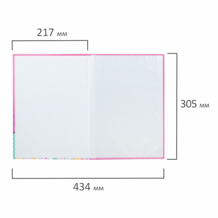 Папка адресная ламинированная "СВИДЕТЕЛЬСТВО О РОЖДЕНИИ", А4, для девочки, STAFF "Profit", 129587 - Папки адресные