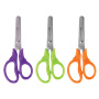 Ножницы BRAUBERG "FRUITY", 130 мм, ассорти, эргономичные ручки, закругленные лезвия, 236980 - Ножницы универсальные