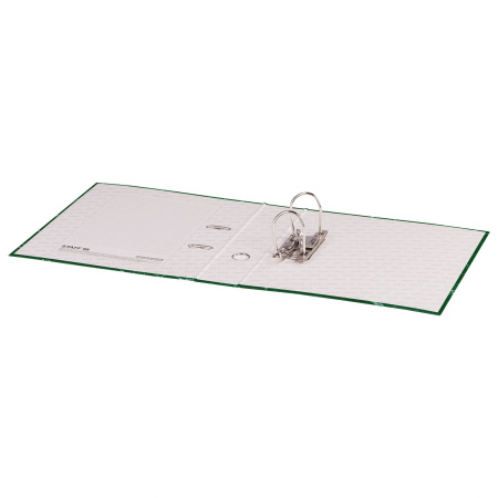 Папка-регистратор STAFF "Basic" БЮДЖЕТ с мраморным покрытием, 70 мм, без уголка, зеленая, 229620 - Папки-регистраторы с арочным механизмом