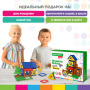 Магнитный конструктор MAGNETIC BUILD BLOCKS-39 "Построй дом", 39 деталей, BRAUBERG KIDS, 663849 - Магнитный конструктор