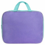 Папка на молнии с ручками STAFF EVERYDAY А4 1 отделение, полиэстер, 80 мм, лавандовый, 271487 - Папки-сумки с ручками