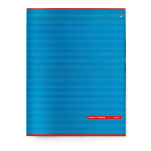 Тетрадь А4 48 л. АЛЬТ скоба, клетка, глянцевый лак, "Классика" (3 вида), 7-48-019 - Тетради формата А4