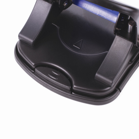 Дырокол металлический BRAUBERG "Office-Expert", до 25 листов, черно-синий, 228604 - Дыроколы настольные