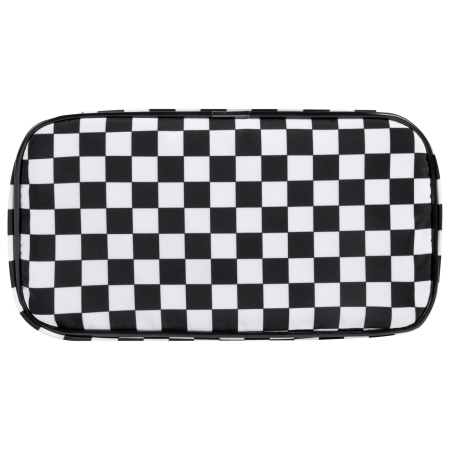 Пенал-органайзер BRAUBERG, 1 отделение, полиэстер, 22x11,5x6 см, "Black and white", 271572 - Пеналы мягкие