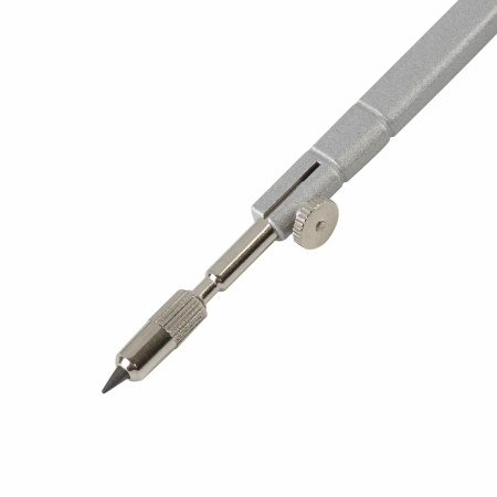 Готовальня BRAUBERG "Klasse", 7 предметов: циркуль+кронциркуль, рейсфедер + держатель, 2 вставки, грифель, 210344 - Циркули и готовальни