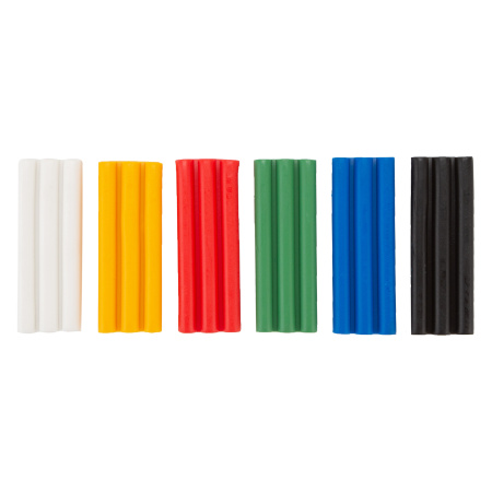 Набор пластики (глина полимерная) 6 цветов 120 г "Я- Художник!" - Пластика для запекания в наборах