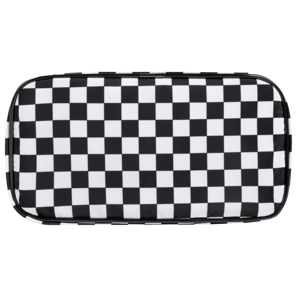 Пенал-органайзер BRAUBERG, 1 отделение, полиэстер, 22x11,5x6 см, "Black and white", 271572 - Пеналы мягкие