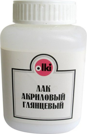Лак акриловый глянцевый OLKI 100 мл