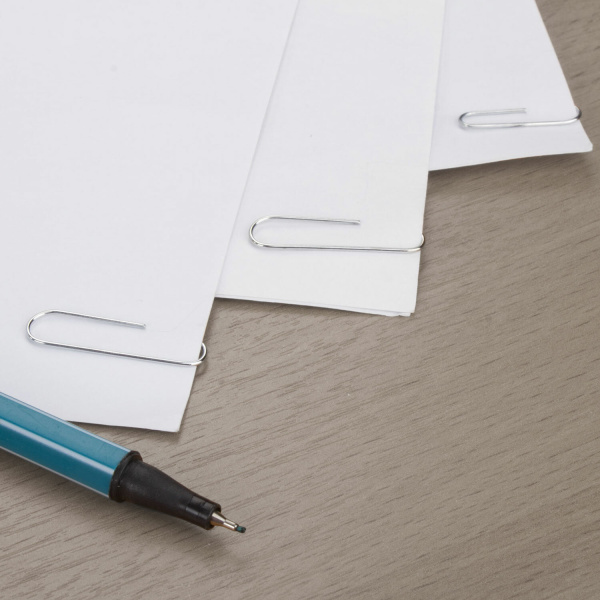 Скрепки ЭКСТРА ОФИСМАГ 28 мм никелированные 100 штук, 271315 - Скрепки канцелярские