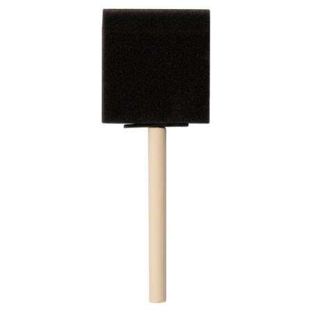 Кисть-губка "Сонет" плоская поролон деревянная ручка диаметр 60 мм 1 шт