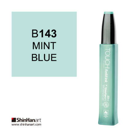 Чернила спиртовые ShinHan TOUCH для маркеров 20мл B143 Синий мятный