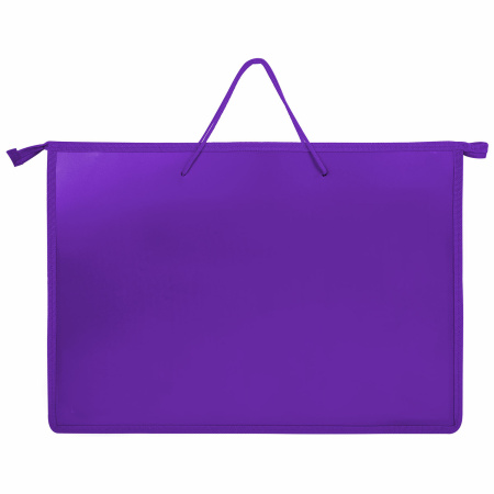 Папка для рисунков и чертежей ПИФАГОР А3, пластик, фиолетовая, 271136 - Портфели и папки для рисунков и чертежей