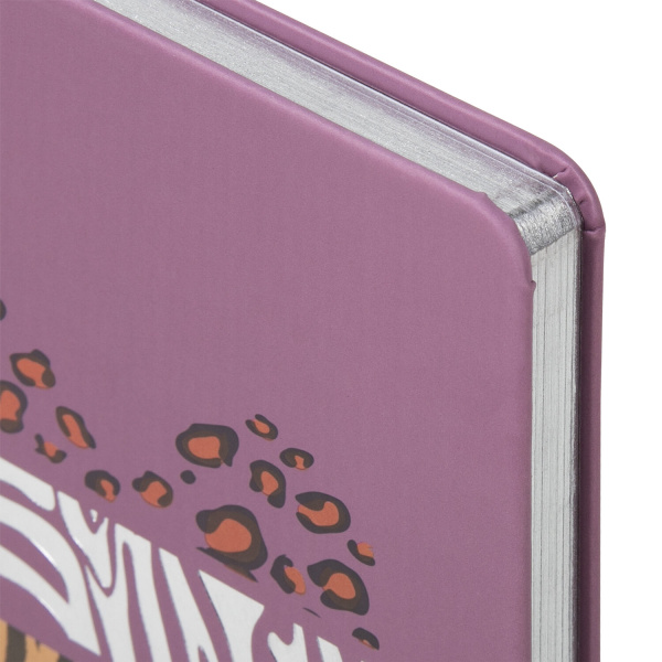 Ежедневник недатированный B6 (127х186 мм), BRAUBERG VISTA, под кожу, твердый, срез фольга, 136 л., "For you", 112118 - Ежедневники с покрытием "под кожу и ткань"