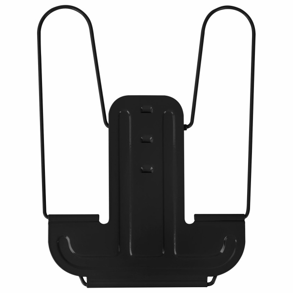 Подставка для книг и учебников BRAUBERG LINE+, металлическая, черная, европодвес, 238214 - Подставки для книг