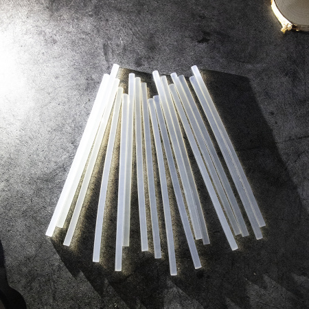 Клеевые стержни, диаметр 7 мм, длина 200 мм, прозрачные, BRAUBERG - Клеевые пистолеты, стержни, ножницы