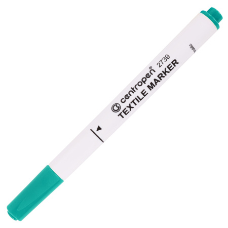 Маркеры для ткани 6 ЦВЕТОВ CENTROPEN "Textile Marker", круглый наконечник, 1,8 мм, 2739/6, 5 2739 0610 - Маркеры для хобби