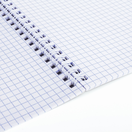 Тетрадь А5, 48 л., BRAUBERG, гребень, клетка, выборочный лак, ГЛОБАЛЬНАЯ СЕТЬ, 402819 - Тетради 40-48 листов