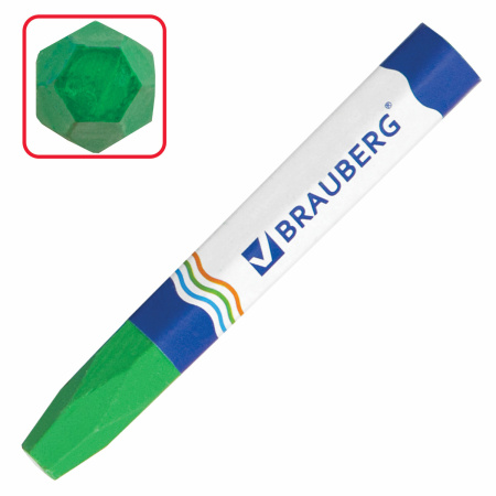 Восковые мелки утолщенные BRAUBERG, НАБОР 12 цветов, на масляной основе, яркие цвета, 222970 - Мелки