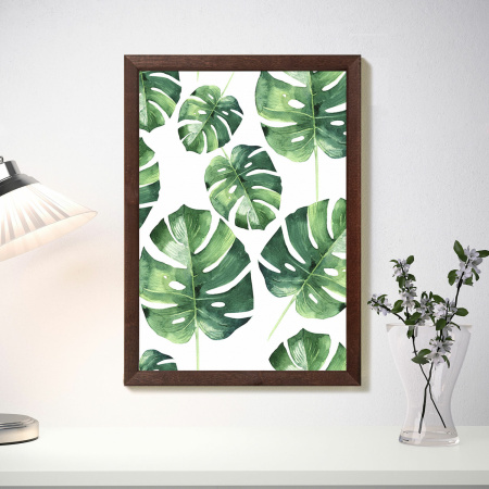 Рамка 21х30 см, дерево, багет 14 мм, BRAUBERG "Elegant", венге, акриловый экран, 391295 - Рамки для дипломов, сертификатов, грамот, фотографий