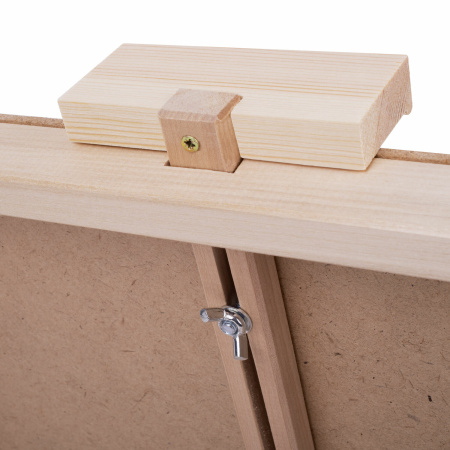 Мольберт настольный из липы, регулируемый верхний держатель, 68х45х38 см, BRAUBERG ART DEBUT, 192340 - Мольберты