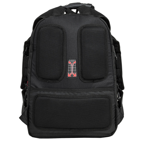 Рюкзак GERMANIUM "S-03" универсальный, с отделением для ноутбука, увеличенный объем, черный, 46х32х26 см, 226949 - Рюкзаки с отделением для ноутбука