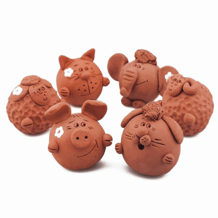 Паста (масса) для моделирования и лепки ОСТРОВ СОКРОВИЩ, самозатвердевающая, 200 г, терракотовая, 228652 - Пластичная масса для моделирования