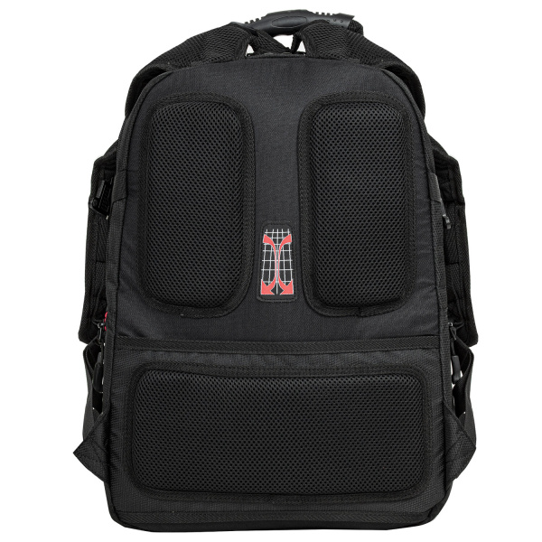 Рюкзак GERMANIUM "S-03" универсальный, с отделением для ноутбука, увеличенный объем, черный, 46х32х26 см, 226949 - Рюкзаки с отделением для ноутбука