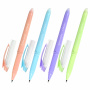 Ручка стираемая гелевая с грипом BRAUBERG X-ERASE PASTEL, СИНЯЯ, узел 0,7 мм, линия 0,35 мм, 143953 - Ручки со стираемыми чернилами