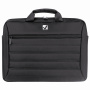 Сумка-портфель BRAUBERG с отделением для ноутбука 15-16", "Patrol", противоударная, черная, 41х29х6 см, 240504 - Сумки деловые с отделением для ноутбука и планшета