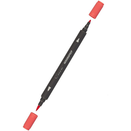 Аквамаркер двусторонний Карминовый №15 "Сонет"