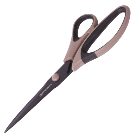 Ножницы BRAUBERG "Special" 216 мм, тефлоновое антискользящее покрытие, 2-х сторонняя заточка, 236788 - Ножницы универсальные