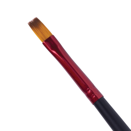 Кисть синтетика, плоская № 6, BRAUBERG PREMIUM, 201015 - Кисти для рисования