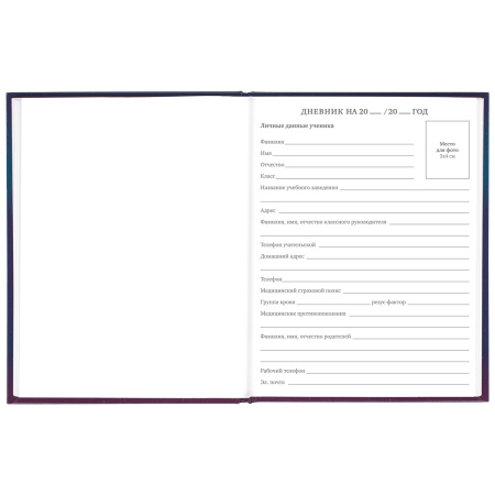 Дневник 5-11 класс 48 л., твердый, BRAUBERG, глянцевая ламинация, с подсказом, "Spaceman", 106407 - Дневники для старших классов