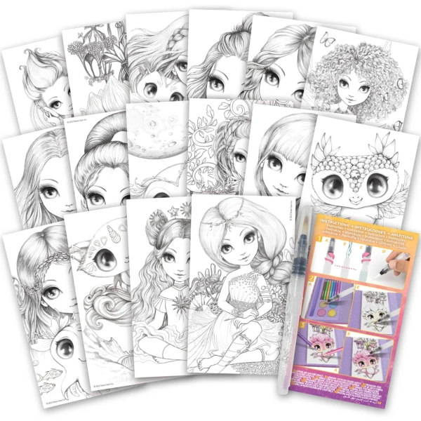 Серия Petulia. Набор для рисования акварелью - Наборы для рисования