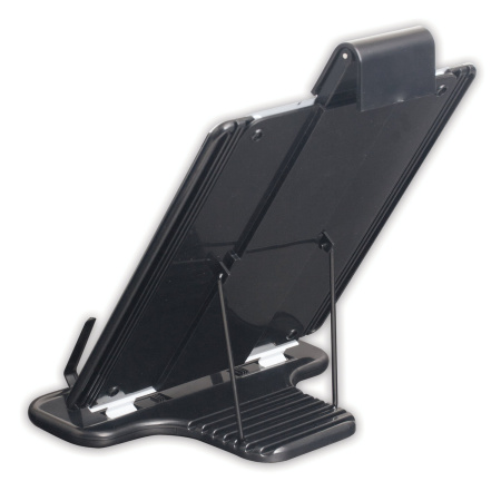 Подставка для книг, учебников, журналов BRAUBERG большая, регулируемый угол наклона, раздвижная, 230910 - Подставки для книг