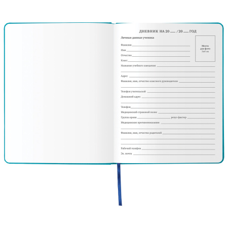 Дневник 1-11 класс 48 л., кожзам (твердая с поролоном), фольга, BRAUBERG HOLIDAY, "С ЛЮБОВЬЮ", 105987 - Дневники универсальные