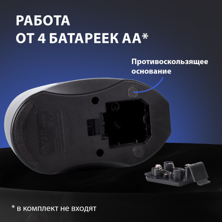 Точилка электрическая BRAUBERG "JET", питание от 4 батареек АА, спиралевидное лезвие, 228426 - Точилки электрические