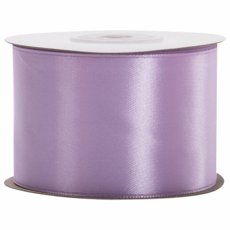 Лента атласная ширина 50 мм, длина 23 м, сиреневая, BRAUBERG, 591529 - Ленты для декора, рукоделия и упаковки подарков