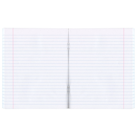 Тетрадь А5, 80 л., HATBER, скоба, линия, обложка картон, "LINE" (5 видов), 80Т5В2, T277799 - Тетради более 60 листов