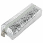 Пенал-косметичка BRAUBERG, "крокодиловая кожа", 20х6х4 см, "Ultra silver", 270851 - Пеналы мягкие