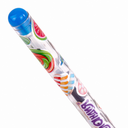 Ручки гелевые ЮНЛАНДИЯ, НАБОР 12 ЦВЕТОВ, корпус с печатью, узел 0,5 мм, линия письма 0,35 мм, 142800 - Наборы гелевых ручек